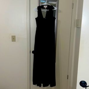 Long black maxi dress